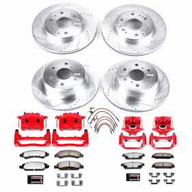 Z36 Extreme Performance Truck And Tow 1-Click Brake Kit w/Calipers And Hoses KCH11261-36